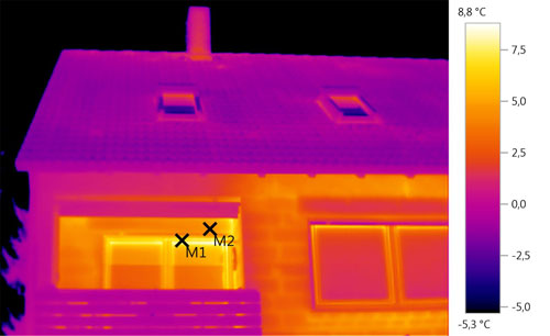 Wärmebrückenschwachstellenanalyse in Eibach Altbau